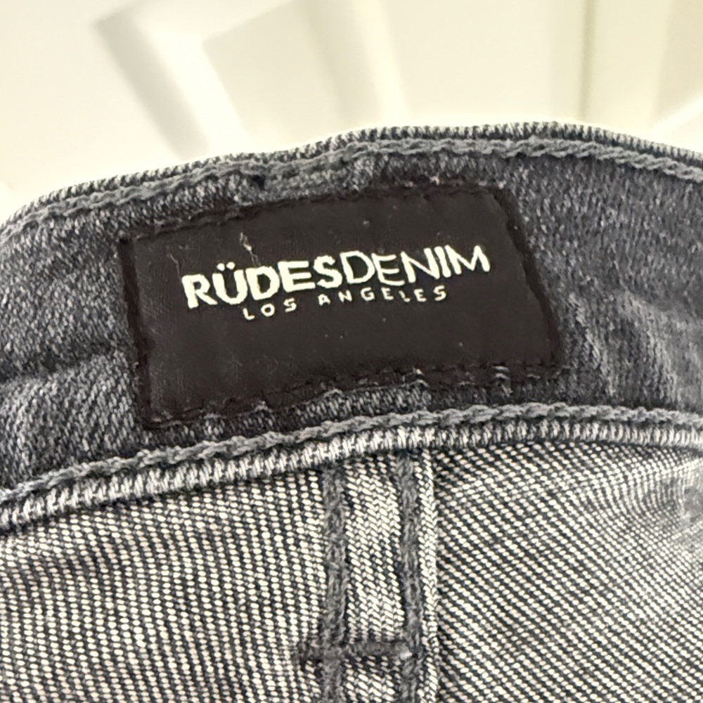 RÜDESDENIM Gray Jeans